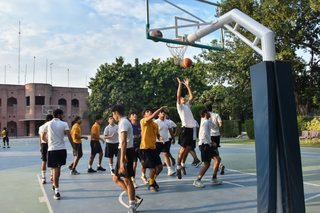 Basketball Practice Match Senior School - Aitchison College vs FC College