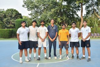 Basketball Practice Match Senior School - Aitchison College vs FC College