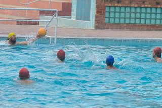 Water Polo Practice Match Senior School