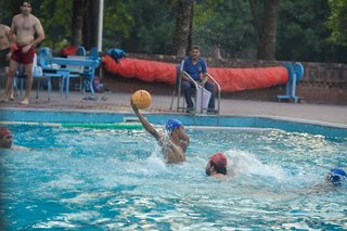 Water Polo Practice Match Senior School