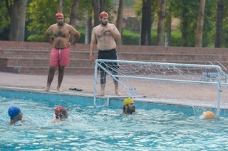Water Polo Practice Match Senior School