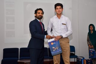 The Aitchison College Science Society commemorated World Space Week