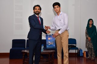 The Aitchison College Science Society commemorated World Space Week