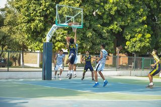 Big Crowd Sees Aitchison Senior Basketballers Too Strong for Cadet College Hasan Abdal