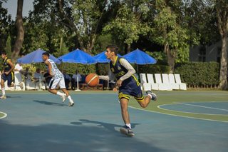 Big Crowd Sees Aitchison Senior Basketballers Too Strong for Cadet College Hasan Abdal
