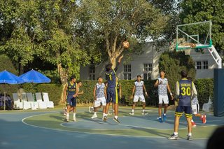 Big Crowd Sees Aitchison Senior Basketballers Too Strong for Cadet College Hasan Abdal