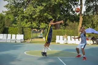 Big Crowd Sees Aitchison Senior Basketballers Too Strong for Cadet College Hasan Abdal