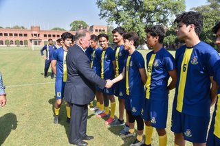 Ist Soccer draw 3-3 with Abbottobad Public School