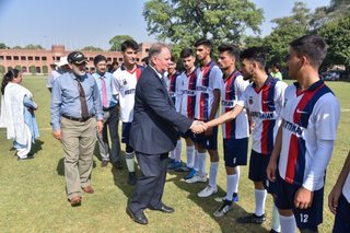 Ist Soccer draw 3-3 with Abbottobad Public School