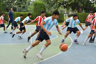 Inter House Basketball Competition Semi Finals Senior School