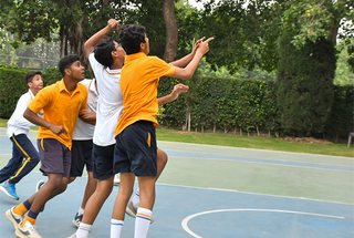 Inter House Basketball Competition Over 13 Prep School