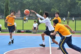 Inter House Basketball Competition Over 13 Prep School