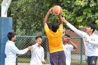 Inter House Basketball Competition Over 13 Prep School