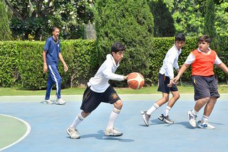 Inter House Basketball Competition Over 13 Prep School