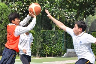 Inter House Basketball Competition Over 13 Prep School