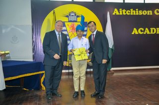 Board Member Mian Khalid Rehman, Chief Guest at Junior Academic Day, Encourages Boys To Make The Most Of Aitchison.