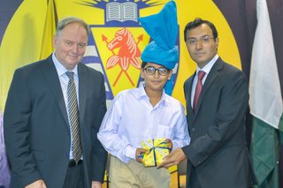 Board Member Mian Khalid Rehman, Chief Guest at Junior Academic Day, Encourages Boys To Make The Most Of Aitchison.
