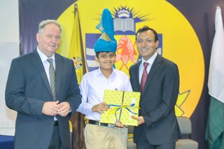 Board Member Mian Khalid Rehman, Chief Guest at Junior Academic Day, Encourages Boys To Make The Most Of Aitchison.