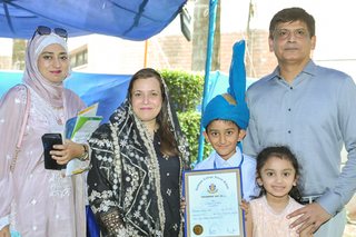 Board Member Mian Khalid Rehman, Chief Guest at Junior Academic Day, Encourages Boys To Make The Most Of Aitchison.
