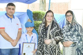 Board Member Mian Khalid Rehman, Chief Guest at Junior Academic Day, Encourages Boys To Make The Most Of Aitchison.