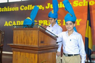 Board Member Mian Khalid Rehman, Chief Guest at Junior Academic Day, Encourages Boys To Make The Most Of Aitchison.