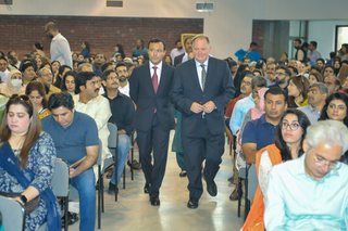 Board Member Mian Khalid Rehman, Chief Guest at Junior Academic Day, Encourages Boys To Make The Most Of Aitchison.