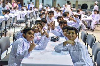 All Boarders Enjoy Welcome Dinner