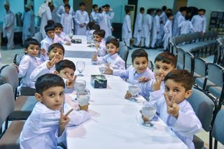 All Boarders Enjoy Welcome Dinner