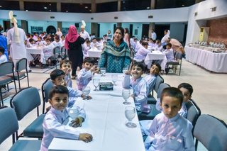 All Boarders Enjoy Welcome Dinner