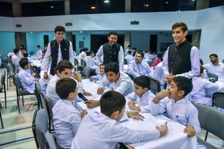 All Boarders Enjoy Welcome Dinner