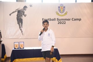 Aitchison Issues Participation Certificates for Summer Sports Camp