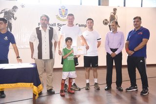 Aitchison Issues Participation Certificates for Summer Sports Camp