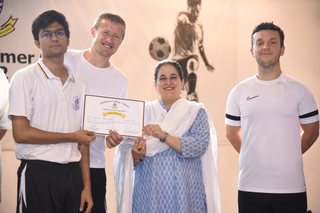 Aitchison Issues Participation Certificates for Summer Sports Camp