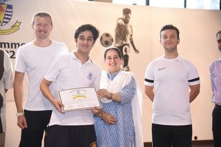 Aitchison Issues Participation Certificates for Summer Sports Camp