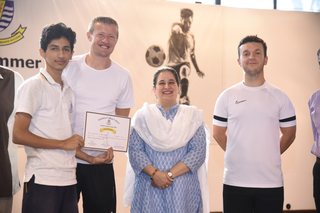 Aitchison Issues Participation Certificates for Summer Sports Camp
