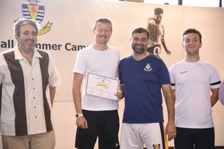 Aitchison Issues Participation Certificates for Summer Sports Camp
