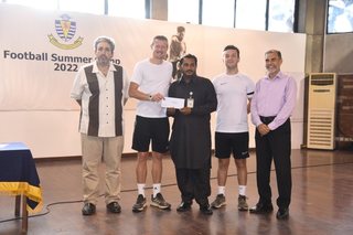 Aitchison Issues Participation Certificates for Summer Sports Camp