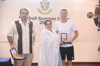 Aitchison Issues Participation Certificates for Summer Sports Camp