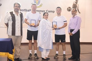 Aitchison Issues Participation Certificates for Summer Sports Camp
