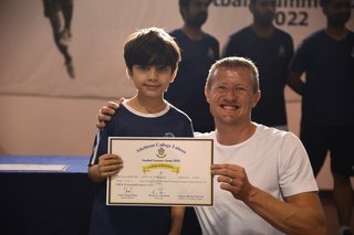 Aitchison Issues Participation Certificates for Summer Sports Camp