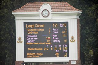 Aitchison College U16 vs Govt High School, Sargodha