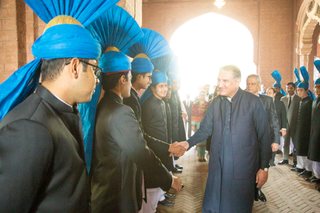 Aitchison Hosts Foreign Diplomats from 52 Nations