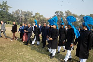 Aitchison Hosts Foreign Diplomats from 52 Nations