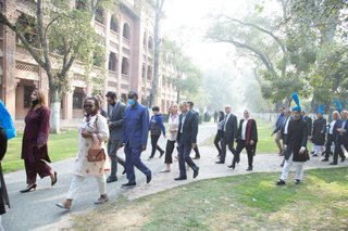 Aitchison Hosts Foreign Diplomats from 52 Nations