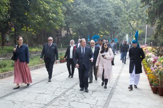 Aitchison Hosts Foreign Diplomats from 52 Nations