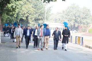 Aitchison Hosts Foreign Diplomats from 52 Nations