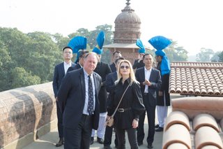 Aitchison Hosts Foreign Diplomats from 52 Nations
