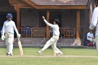 U 14 Cricketers Flex Their Muscles