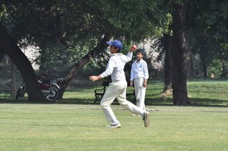 U 14 Cricketers Flex Their Muscles