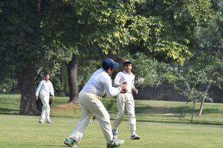 U 14 Cricketers Flex Their Muscles
